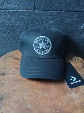 Topi Cons Chuck Taylor Regular Hitam Baru