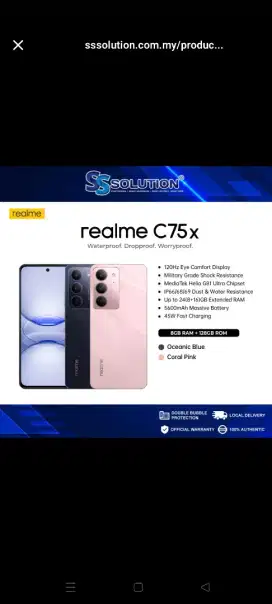 Di Jual Realmi C75x