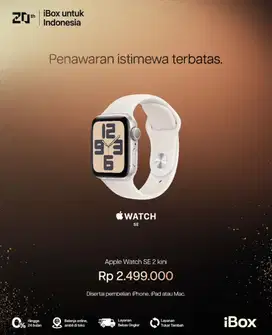 Apple Watch SE cicilan bunga 0%