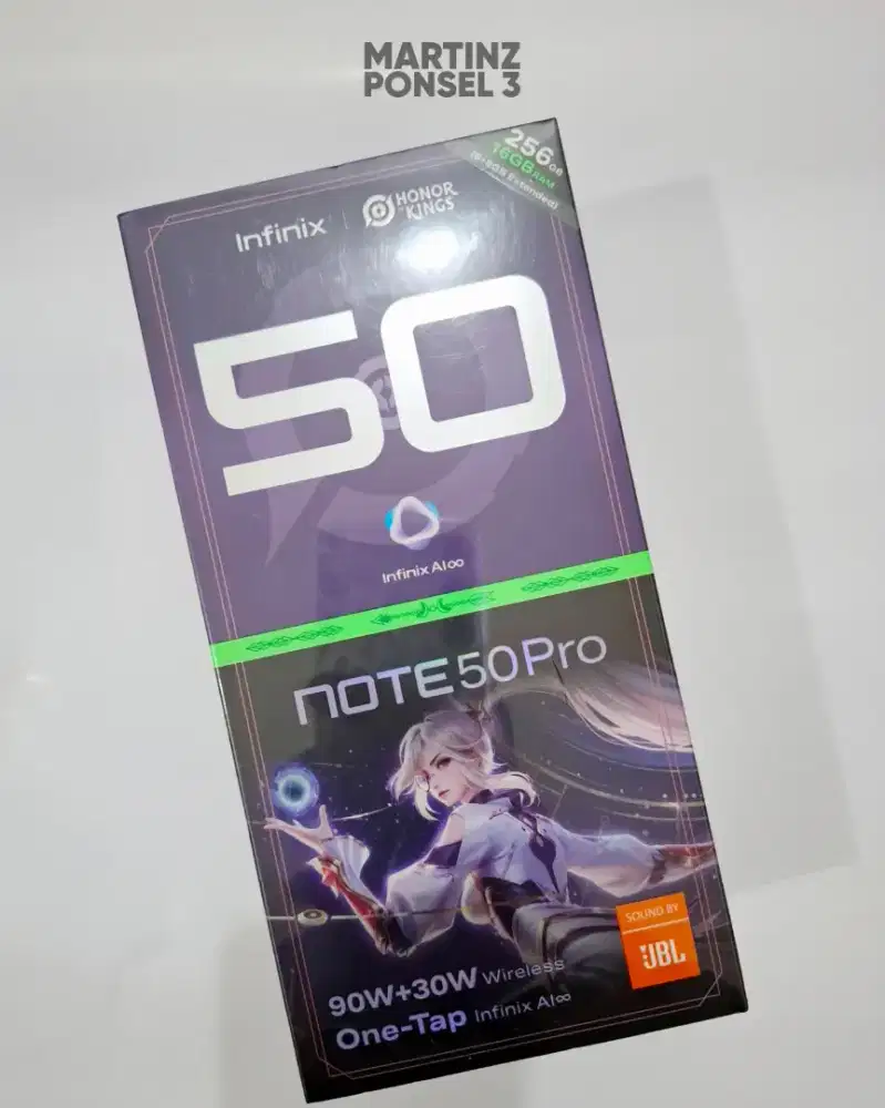 Infinix Note 50 Pro 8/256 Garansi resmi 1 Tahun