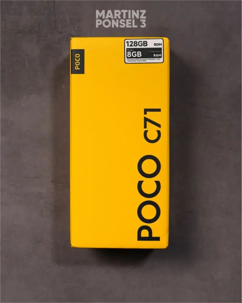 Poco C71 4/128 Garansi Resmi 15 bulan