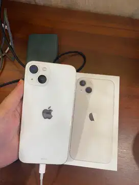 Apple iPhone 13 128GB Starlight Garansi iBox 28/02/26 BH 100%