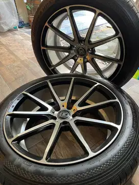 Velg Milano R18 + Ban Hankook Dynapro HPX 245/50