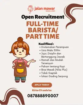 Full Time / Part Time Barista
