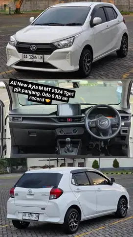 All New Ayla M MT 2024 Tgn1. ODO 6 Rban record. Likenew