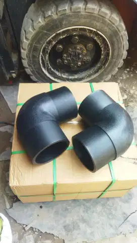 Elbow Hdpe 90deg 6 Inch PN10 - Fitting Hdpe Murah