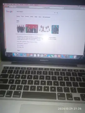 Laptop apple macbook pro A1278 Thun 2013.Ram 4GB .SSD 500GB.sambil cas