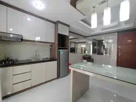 2BR furnish BAGUS view pool lt rendah Apt.Royal mediterania dekat CP