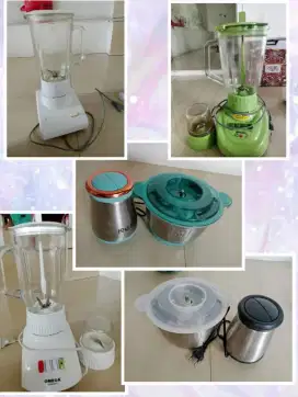Dijual 3 blender dan 2 chopper perlu servis