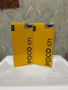 POCO C71 4+4/128 BARU SEGEL GARANSI RESMI