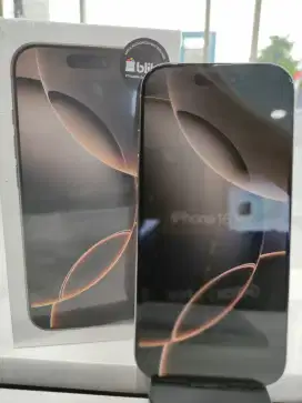 Iphone 16 Pro Garansi Resmi Apple & Human Error Blibli 2 Tahun, CC 0%