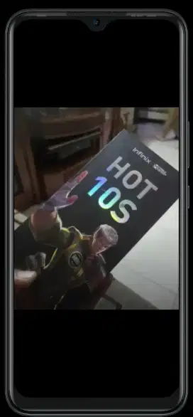 jual MURAH INFINIX HOT 10 S, RAM 6/128, LENGKAP NORMAL