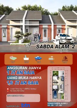 Perumahan subsidi sabda alam losari gedeg