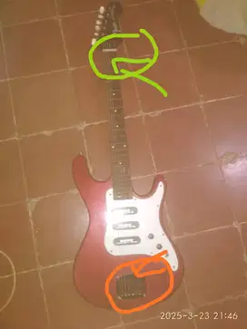 Jual gitar fender + sarung