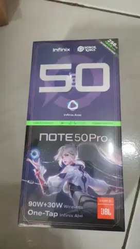 BU JUAL CEPET INFINIX NOTE 50 PRO [ 16/256GB ] BARU !!!