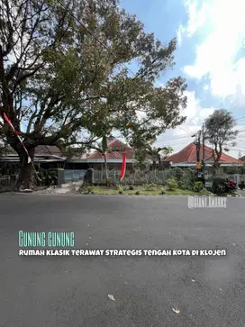 Rumah Klasik terawat tengah kota di gunung gunung Klojen Malang