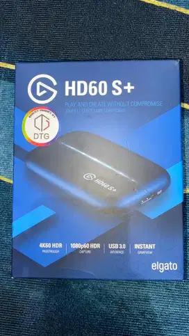 Elgato HD 60 S Plus + Resmi (Ada Nota) No Minus Game Capture Streaming