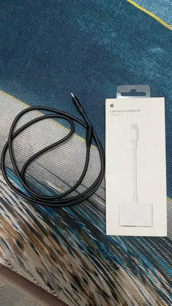 Converter Adapter Lightning to HDMI digital AV Apple Resmi Ibox
