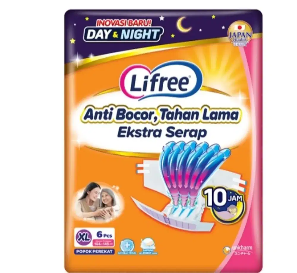 Lifree Popok Perekat Lansia XL-6