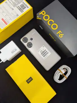 Poco F6 12/512 Fulset mulus Pemakaian