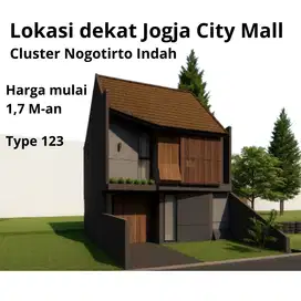 Nogotirto Gamping, Rumah Sleman, Dekat Jogja City Mall