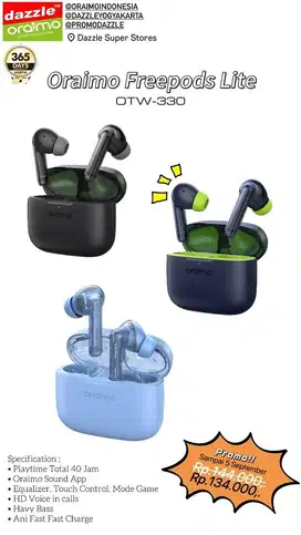 TWS Oraimo Freepods Lite