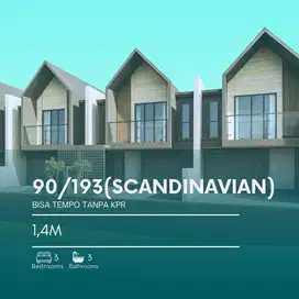 Rumah Scandinavian 3 Kamar Tidur di Sukoharjo - Harga Nego, Bisa Tempo