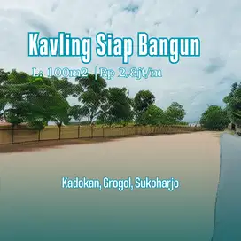 Kavling Tanah di Kadokan Sukoharjo, Promo Harga Spesial
