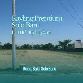 Kavling Strategis di Solo Baru (Kudu, Baki), Lokasi Aman dan Nyaman