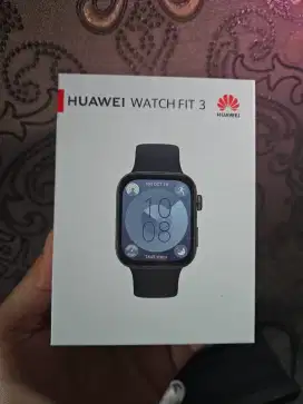 Huawei Watchfit 3 warna hitam baru