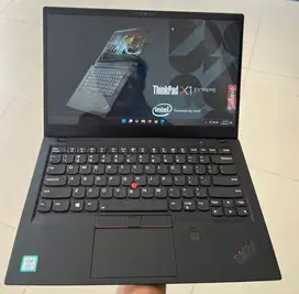LENOVO THINKPAD X1 CARBON i7 Gen 8 RAM 16GB SSD 512GB SLIM MULUS