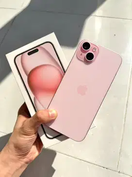 Iphone 15 Plus 256GB All Sim Bea Cukai Pink Second Preloved