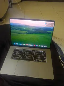 Macbook PRO 2019 Layar 16 inc Internal 1 TB RAM 16 GB