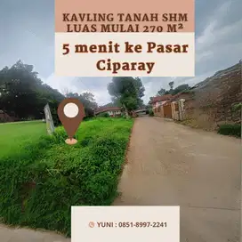 KAVLING TANAH SHM CIPARAY ELOK BANDUNG SIAP BANGUN