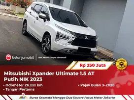 [ LOW KM ] Mitsubishi Xpander Ultimate 1.5 AT Putih 2023/2024