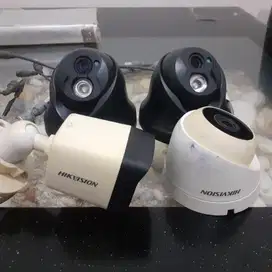 Dijual Kamera CCTV 4 Pcs Hikvision