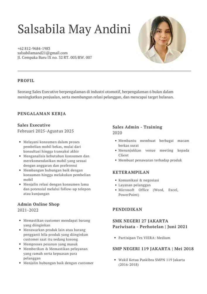 Full Time Work - Contract
