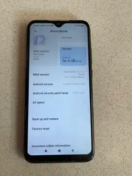 Xiaomi redmi note 7 black 4/64 komplit
