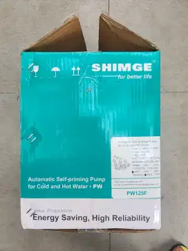 Pompa Booster Pendorong Air Panas Shimge PW 125