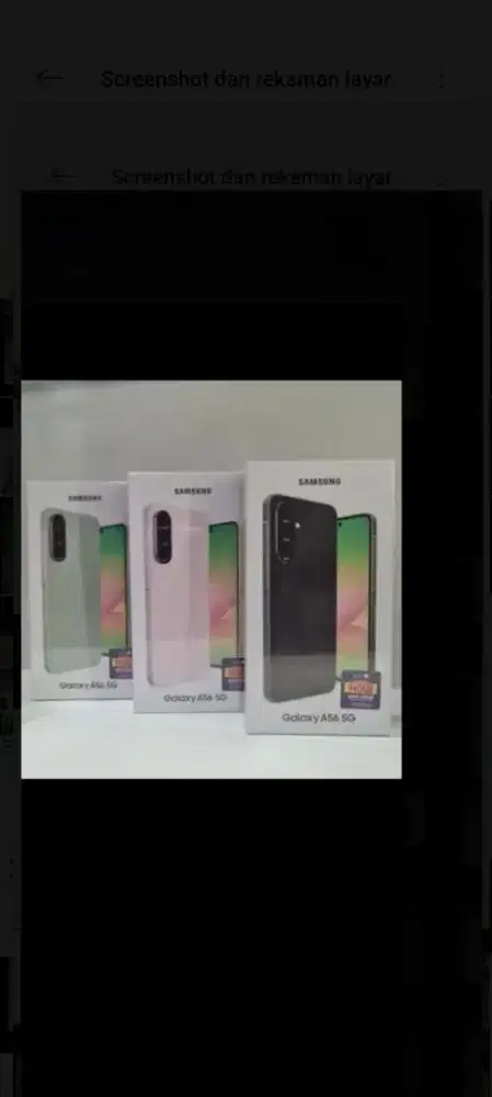 Samsung galaxy A56 ram 12gb 5G dan8/256 resmi