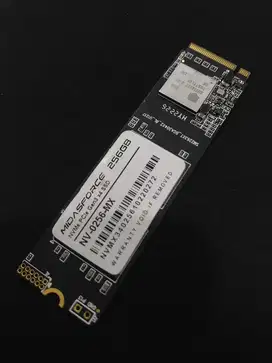 NVMe SSD MIDAS FORCE 256GB kesehatan 100% original