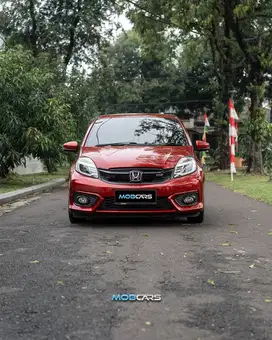 CASH TERMURAH BRIO 1.2 RS MT 2018 MERAH MATIC MOBCARS