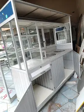 Jual Etalase ada 2 lubang kompor nys, Lok Pamulang barat, Tangsel