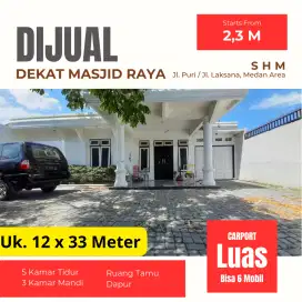 RUMAH PRIBADI 12 X 36 JL. PURI