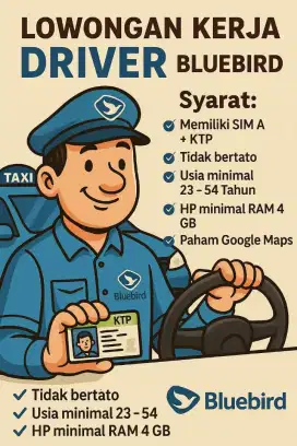 Lowongan Sopir taksi