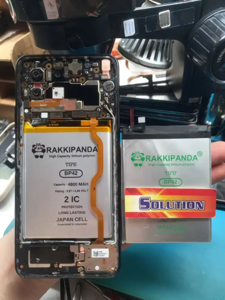 BATERAI BATTERE BATTERY RAKKIPANDA XIAOMI MI 11 LITE + PASANG