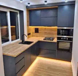 Kitchen set Bahan Hpl|Tacosite|Alumunium