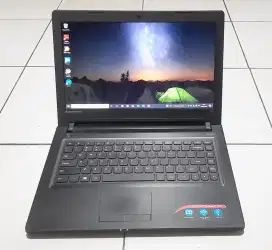 Laptop Lenovo 300 - 14IBR Muluss Normal Semua Baterai Ok