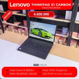 LENOVO THINKPAD X1 CARBON Core I5-8265U FHD 14inch RAM 16GB SSD 256GB