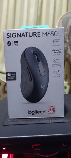 Mouse USB Wireless Logitech M650L Siganture new
